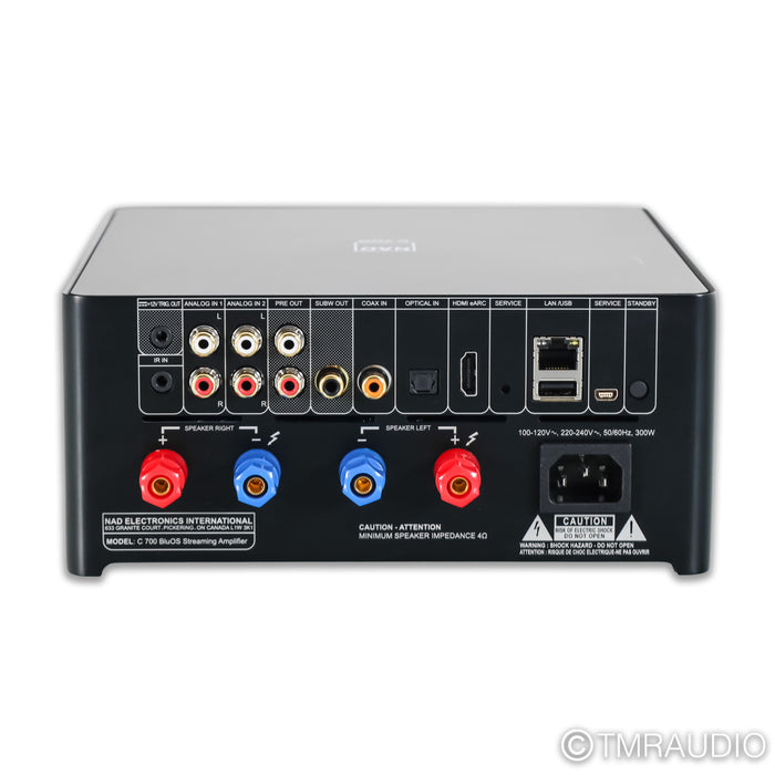 NAD Electronics C 700 BluOS Streaming Integrated Amplifier
