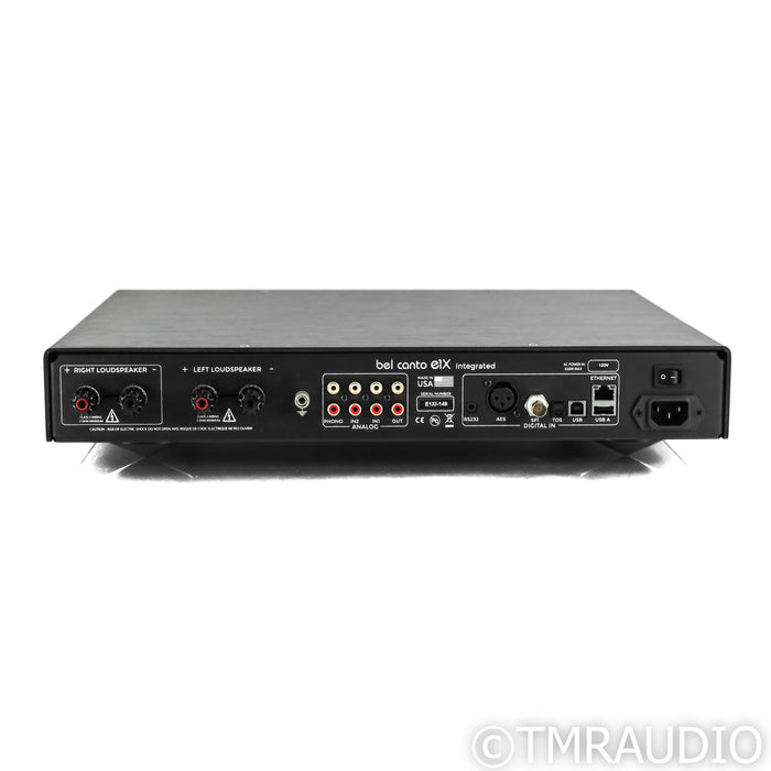 Bel Canto E1X Streaming Integrated Amplifier; MM / MC Phono
