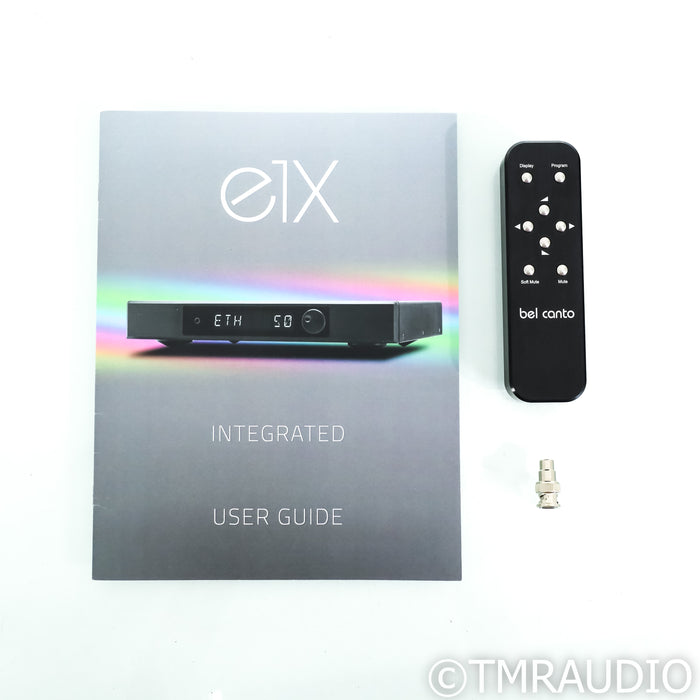 Bel Canto E1X Streaming Integrated Amplifier; MM / MC Phono