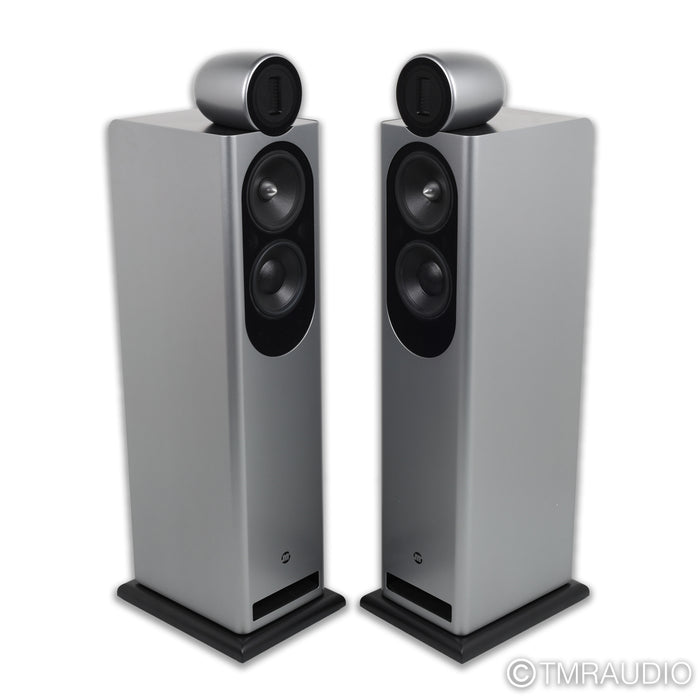 Jean-Marie Reynaud Orfeo Grande Floorstanding Speaker; Pearl Aluminum Grey Pair