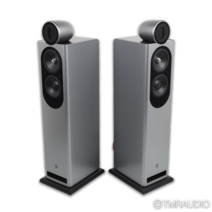 Jean-Marie Reynaud Orfeo Grande Floorstanding Speaker; Pearl Aluminum Grey Pair