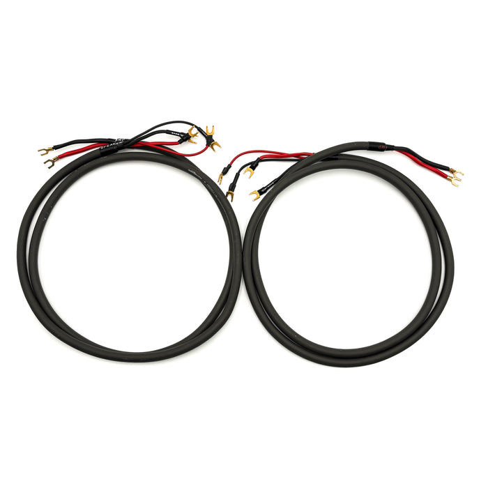AudioTruth Argent Bi-Wire Speaker Cables; 6ft Pair