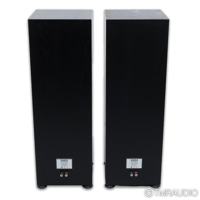 Zu Audio Omen Dirty Weekend MkII Floorstanding Speakers; Black Pair