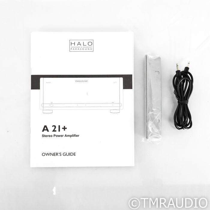 Parasound Halo A21+ Stereo Power Amplifier; A 21+