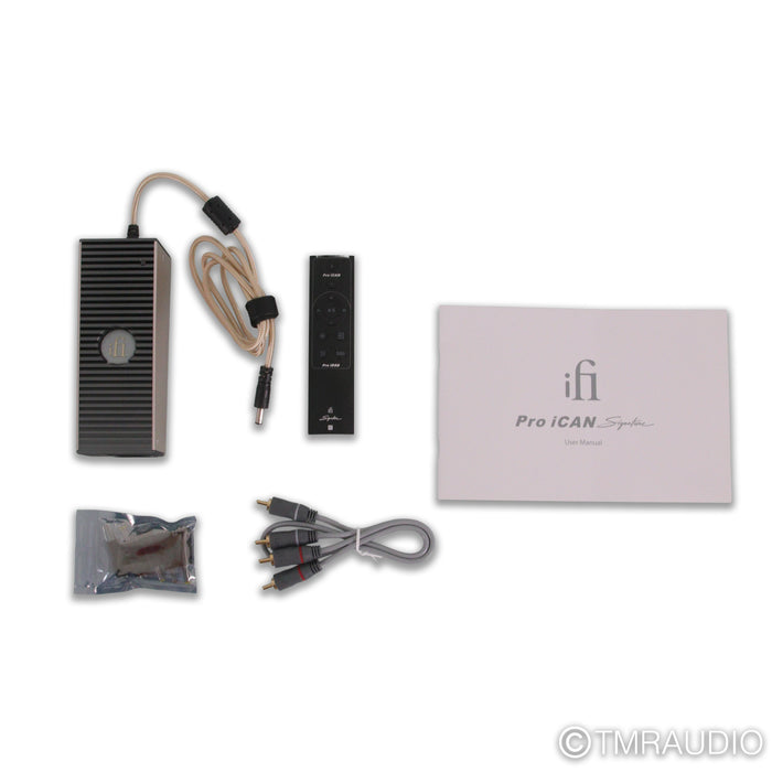 iFi Audio Pro iCan Signature  Tube Hybrid Headphone Amplifier