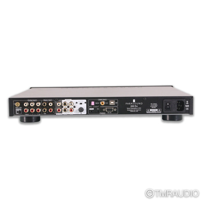 Parasound 200 Pre Stereo Preamplifier / DAC; MM & MC Phono
