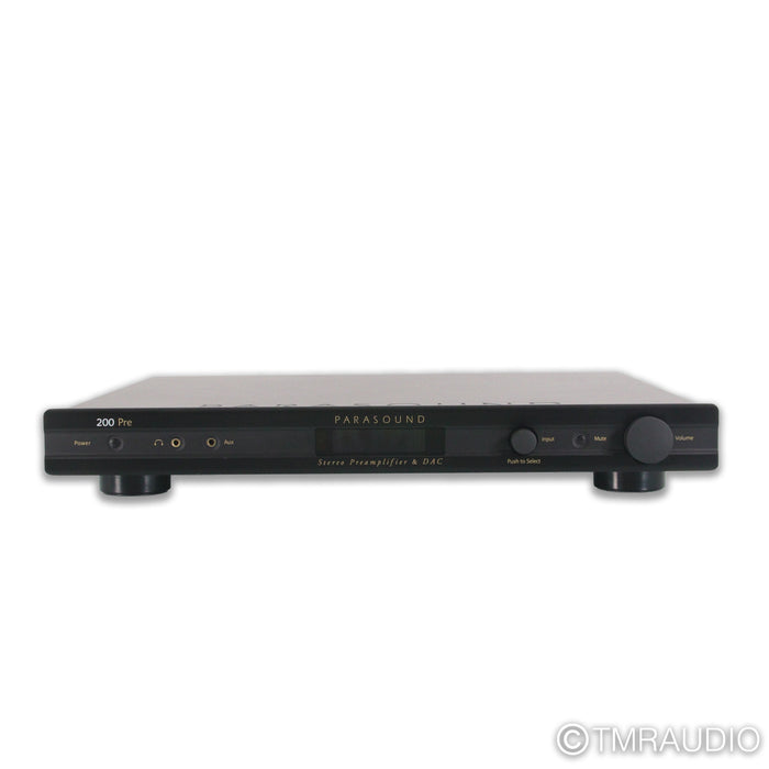 Parasound 200 Pre Stereo Preamplifier / DAC; MM & MC Phono