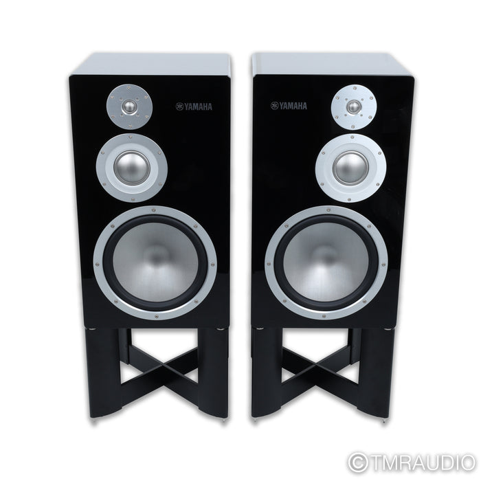 Yamaha NS-5000 Speakers: Piano Black Pair w/ Stands