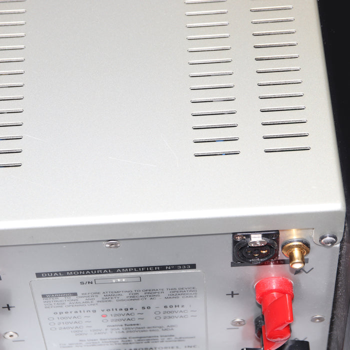Mark Levinson No. 333 Stereo Power Amplifier