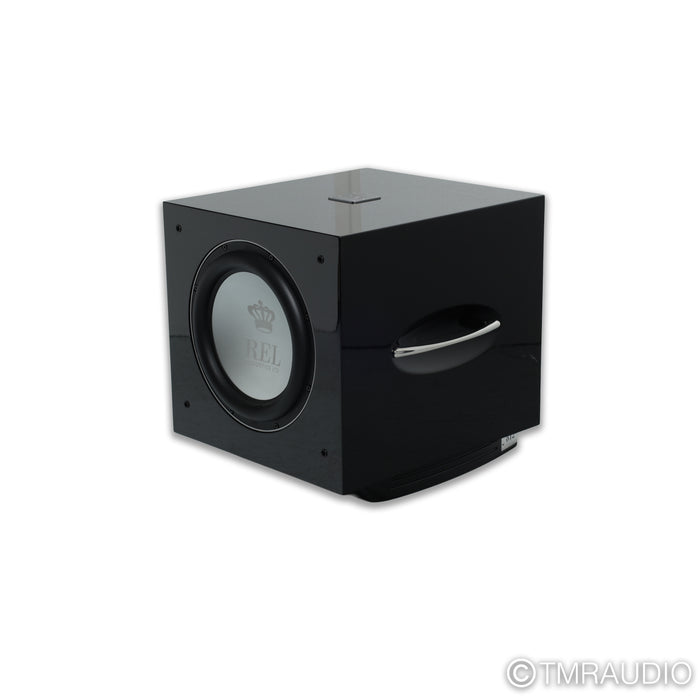 REL Acoustics S/812 12" Powered Subwoofer; Piano Black
