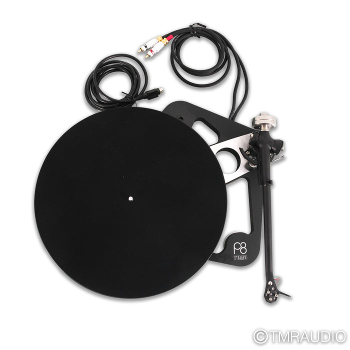 Rega Planar 8 Belt Drive Turntable; Polaris Grey w/ Apheta 3 MC Cartridge