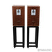 Harbeth Monitor 30.2 XD Bookshelf Speakers; Rosewood Pair w/ Ton Trager Stands