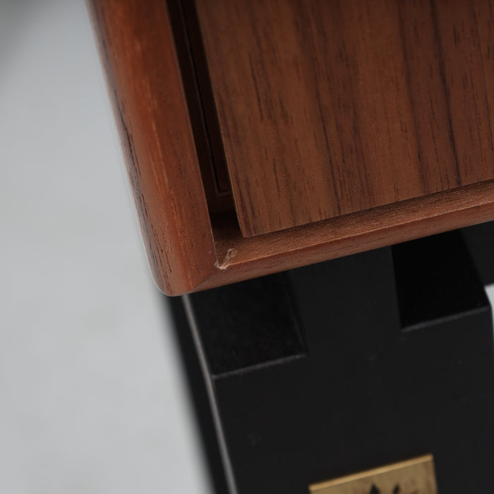 Harbeth Monitor 30.2 XD Bookshelf Speakers; Rosewood Pair w/ Ton Trager Stands