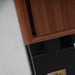 Harbeth Monitor 30.2 XD Bookshelf Speakers; Rosewood Pair w/ Ton Trager Stands