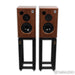 Harbeth Monitor 30.2 XD Bookshelf Speakers; Rosewood Pair w/ Ton Trager Stands