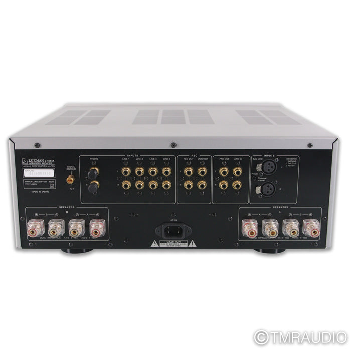 Luxman L-505uX Stereo Integrated Amplifier; MM / MC Phono