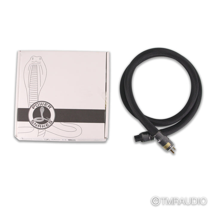 Shunyata Research Black Mamba CX Power Cable; 1.8m AC Cord