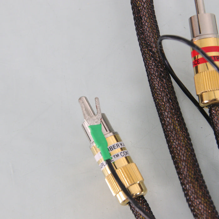 Kimber Kable TAK Cu RCA Phono Cable; 1.5m Tonearm Interconnect; DIN to RCA