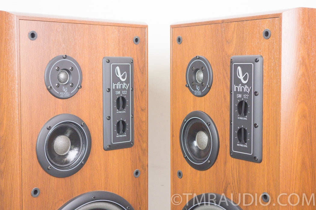 Infinity SM-122 Speakers in Factory Boxes