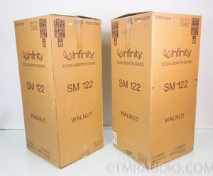 Infinity SM-122 Speakers in Factory Boxes
