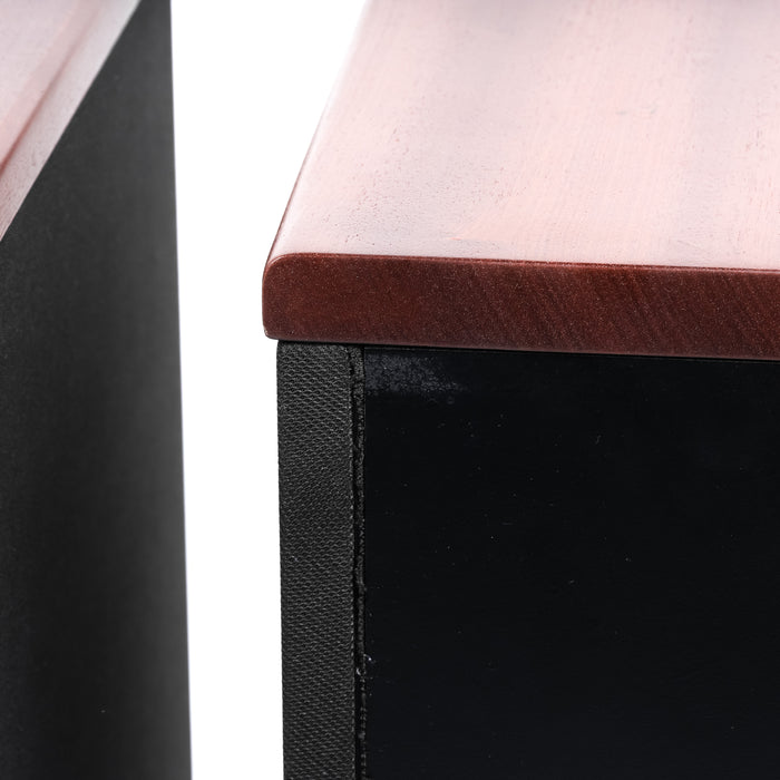 Decware Audio DNA Horn Floorstanding Speakers; Walnut Pair