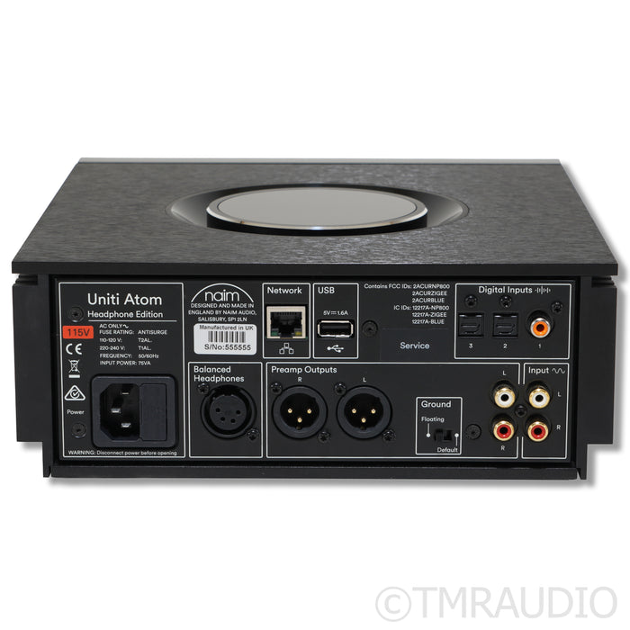 Naim Uniti Atom Headphone Edition Streaming Headphone Amplifier