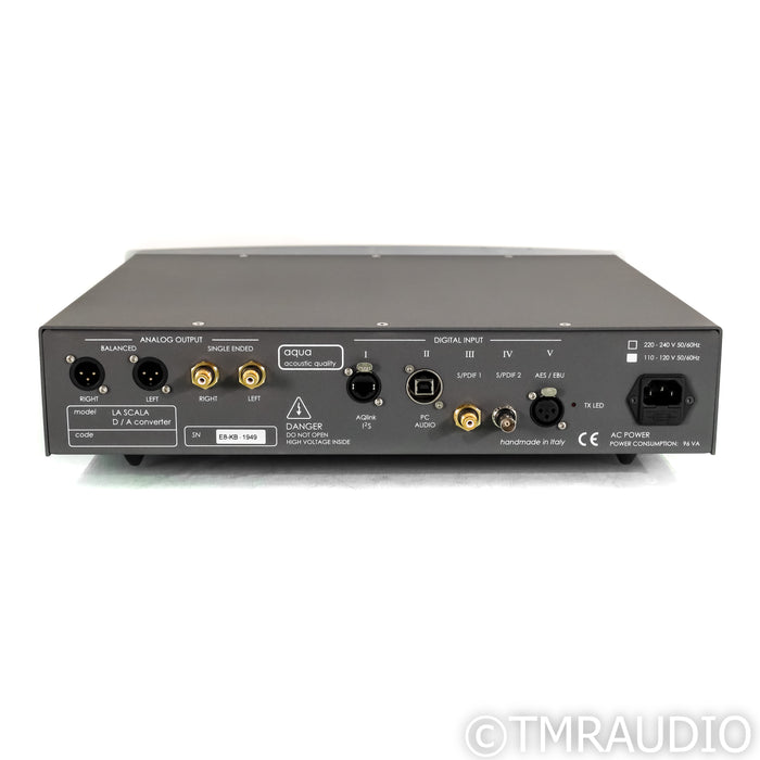 Aqua Acoustics La Scala MKII Tube Hybrid DAC; D/A Converter