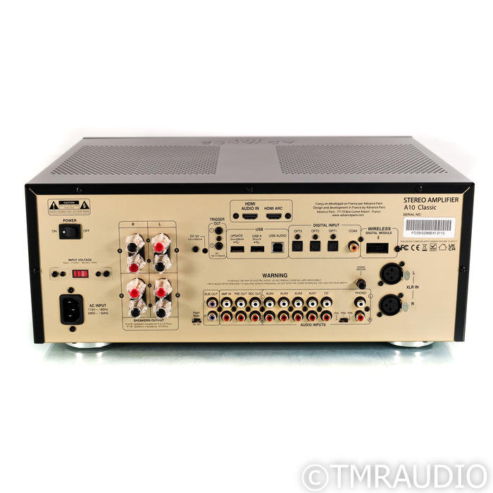 Advance Paris A10 Classic Stereo Hybrid Integrated Amplifier; MM Phono