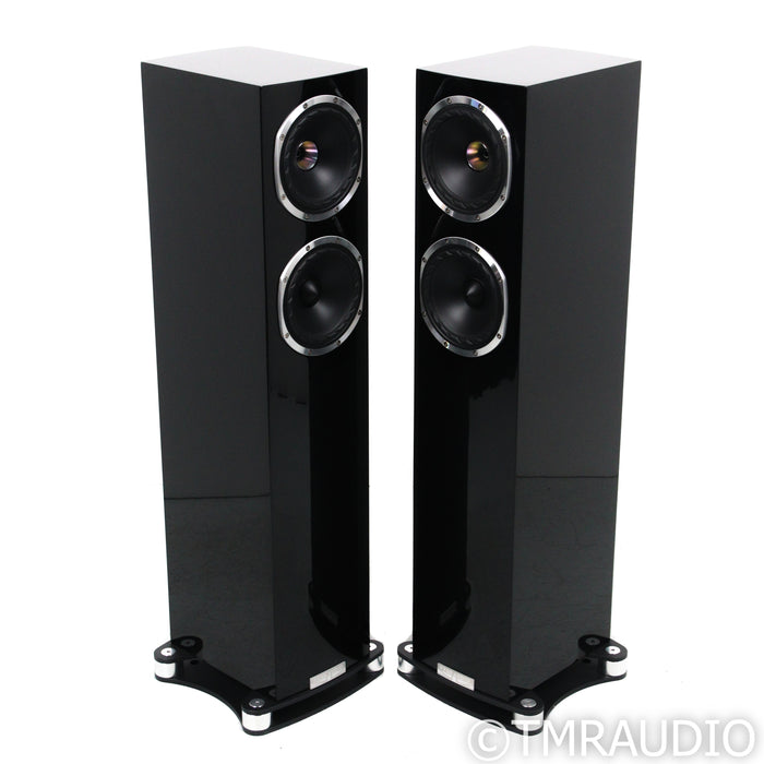 Fyne Audio F501SP Floorstanding Speakers; Piano Gloss Black Pair