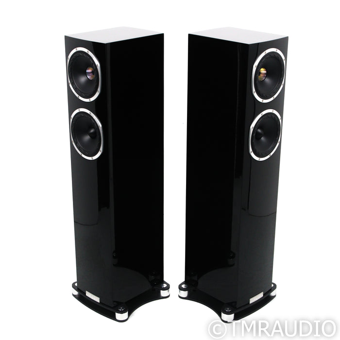 Fyne Audio F501SP Floorstanding Speakers; Piano Gloss Black Pair