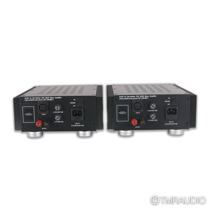 Van Alstine DVA M225 Monoblock Power Amplifiers; Pair