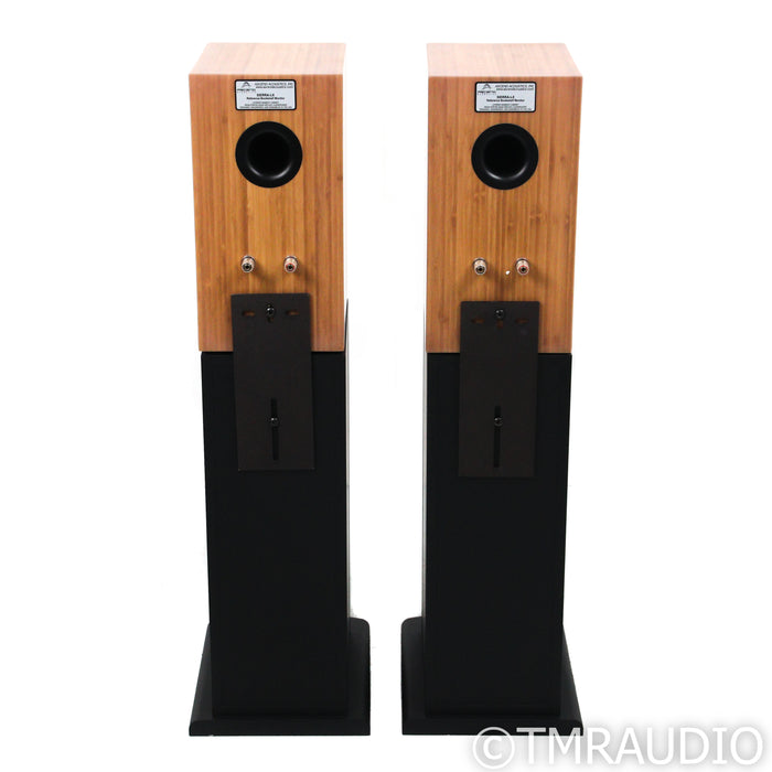 Ascend Acoustics Sierra LX Bookshelf Speakers; Natural Pair w/ Stands