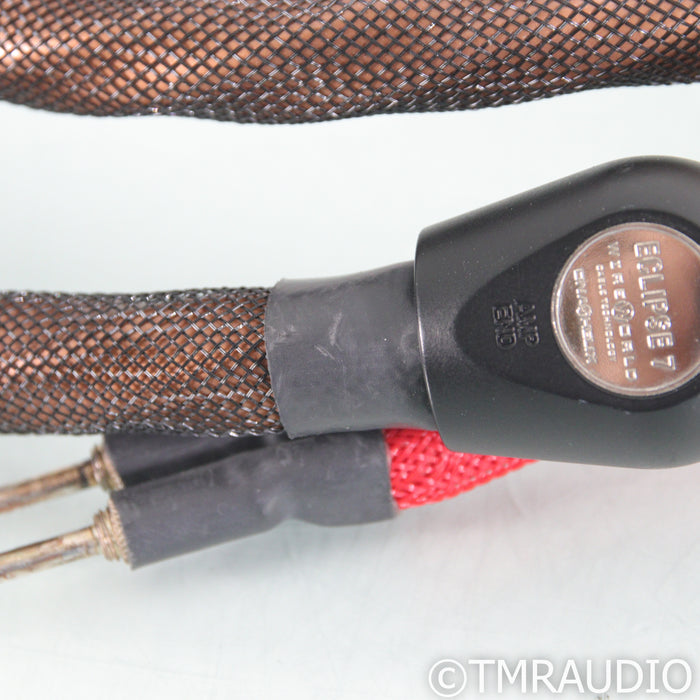 WireWorld Eclipse 7 Speaker Cables; 8ft Pair