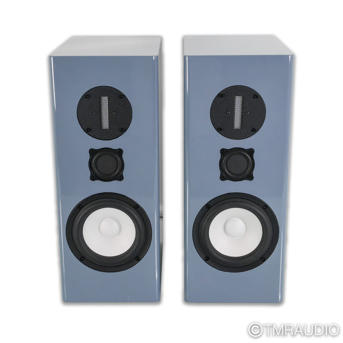 Philharmonic Audio BMR Monitor v2 Bookshelf Speakers; Square Cement Pair