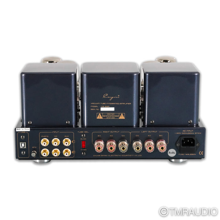 Cayin CS-55A Stereo Tube Integrated Amplifier; MM Phono