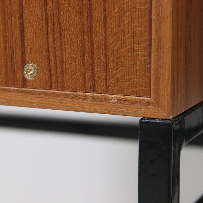 Graham Audio LS8/1 Derek Hughes SE Bookshelf Speakers with Stands; Teak Pair w/ Stands