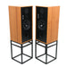 Graham Audio LS8/1 Derek Hughes SE Bookshelf Speakers with Stands; Teak Pair w/ Stands