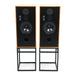 Graham Audio LS8/1 Derek Hughes SE Bookshelf Speakers with Stands; Teak Pair w/ Stands