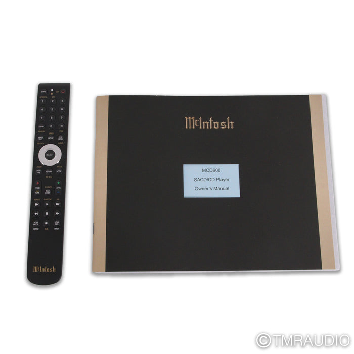 McIntosh MCD600 SACD / CD Player
