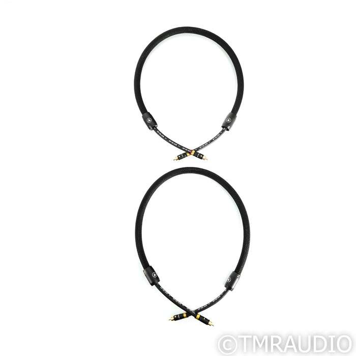 VIABLUE NF-S6 AIR RCA Cables, 1m Pair Interconnects (Open Box)
