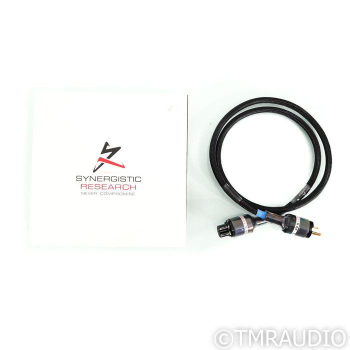 Synergistic Research Blue UEF 12AWG Power Cable; 5ft AC Cord