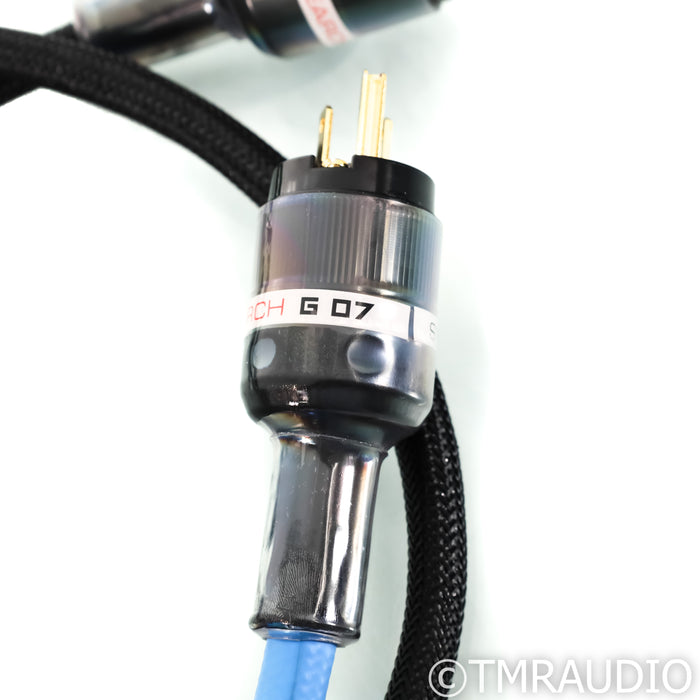 Synergistic Research Blue UEF 12AWG Power Cable; 5ft AC Cord