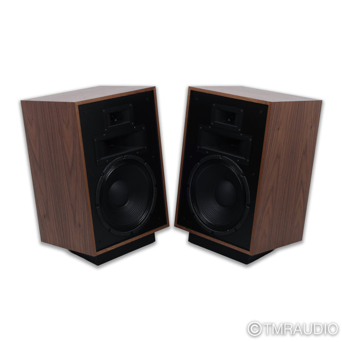 Klipsch Heresy IV Floorstanding Speakers; Walnut Pair