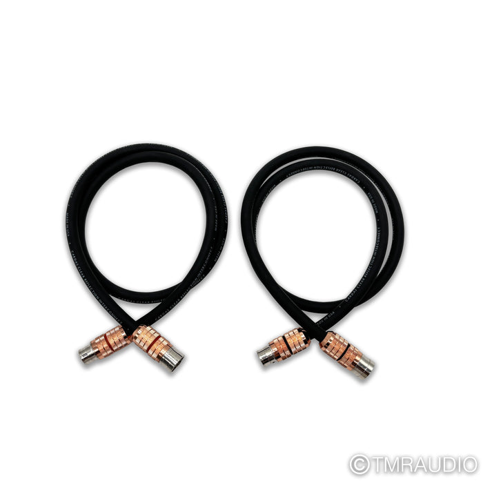 Cardas Clear Reflection XLR Cables; 1m Pair Balanced Interconnects