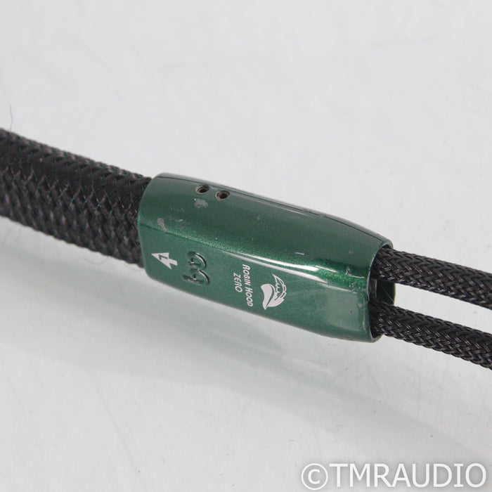 AudioQuest Robin Hood ZERO Speaker Cables; 5ft Pair