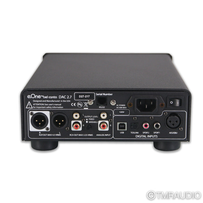 Bel Canto e.One DAC 2.7; D/A Converter