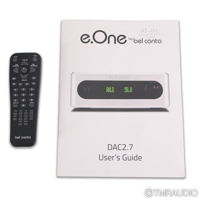 Bel Canto e.One DAC 2.7; D/A Converter