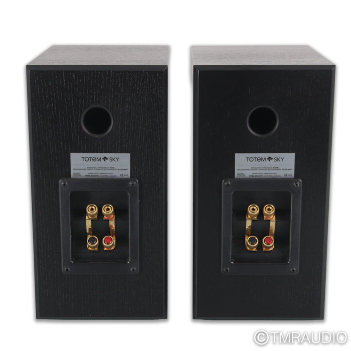 Totem Acoustic Sky Bookshelf Speakers; Black Pair