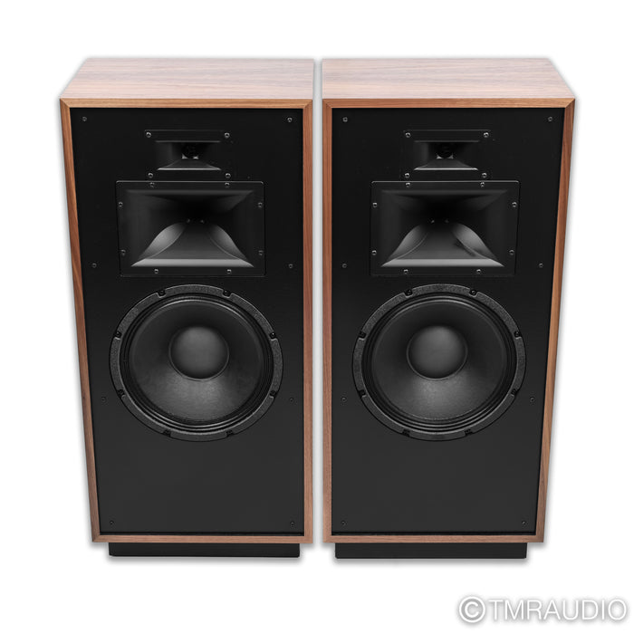 Klipsch Forte IV Floorstanding Speakers; American Walnut Pair