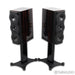 Perlisten S5M Bookshelf Speakers; Gloss Ebony Pair w/ Stands